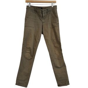 GAP Tan Straight Leg Pants Cotton Twill